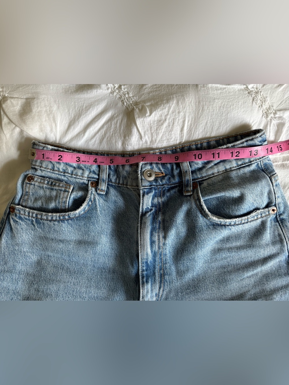 Zara Light Blue Barrel Jeans - Picture 3 of 7